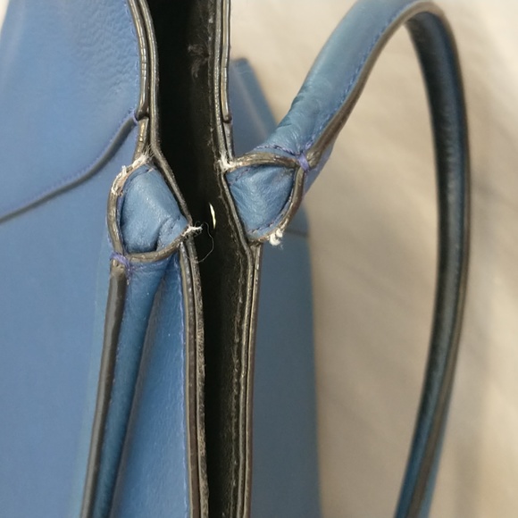 Rebecca minkoff blue black shoulder bag - Picture 3 of 10